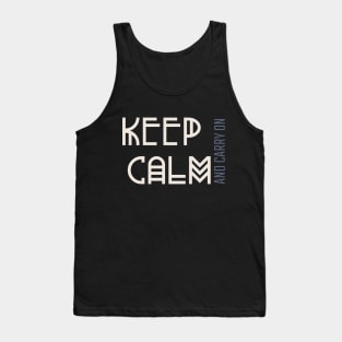 Keep Calm in the Storm Tank Top